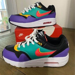 Nike Air Max 1 Game Youth GS Black Flash Crimson